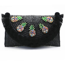 Load image into Gallery viewer, 2019 high quality beach bag straw clutch
