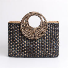 Load image into Gallery viewer, 2019 Hand basket shopping bag Black