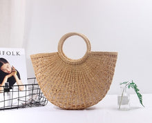 Load image into Gallery viewer, 2019 new high quality tassel Rattan Bag