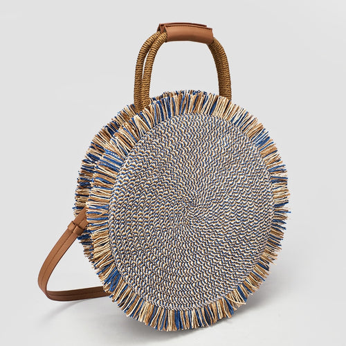 2019 Fashion New tassel Handbag High quality Straw bag