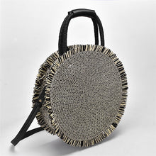 Load image into Gallery viewer, 2019 Fashion New tassel Handbag High quality Straw bag