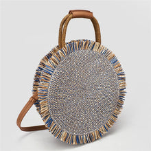 Load image into Gallery viewer, 2019 Fashion New tassel Handbag High quality Straw bag