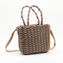 Load image into Gallery viewer, 2019 thick Cotton Rope Straw Bag